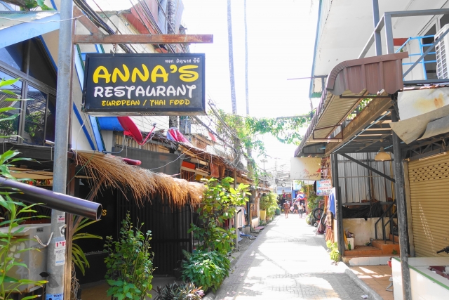 ピピ島の街並（トンサイ）