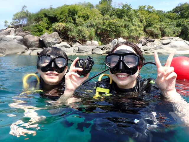 ラチャノイ島体験ダイビング